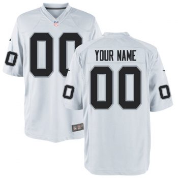 Nike Oakland Raiders Custom Youth Game Jersey