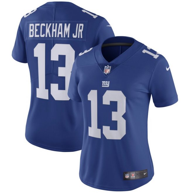Odell Beckham Jr New York Giants Nike Women's Vapor Untouchable Limited Player Jersey - Royal