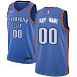 Oklahoma City Thunder Nike Swingman Custom Jersey Blue - Icon Edition