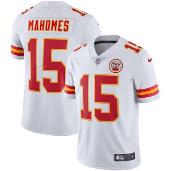 Patrick Mahomes Kansas City Chiefs Nike Vapor Limited Jersey – White