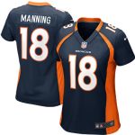 Peyton Manning Denver Broncos Nike Women's Game Jersey - Navy Blue