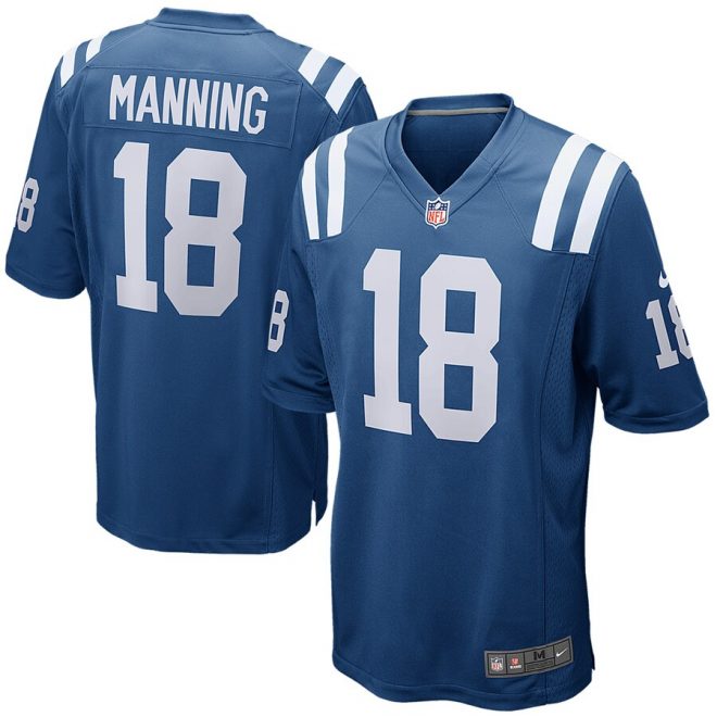 Peyton Manning Indianapolis Colts Nike Retired Player Game Jersey - Royal