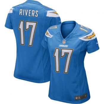 Philip Rivers Los Angeles Chargers Nike Women's Game Jersey - Light Blue