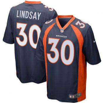 Phillip Lindsay Denver Broncos Nike Alternate Game Jersey - Navy