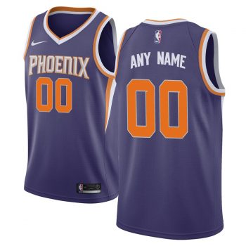 Phoenix Suns Nike Swingman Custom Jersey Purple - Icon Edition