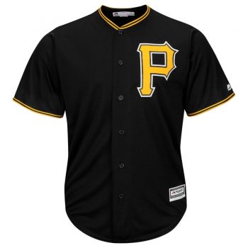 Pittsburgh Pirates Majestic Official Cool Base Jersey - Black