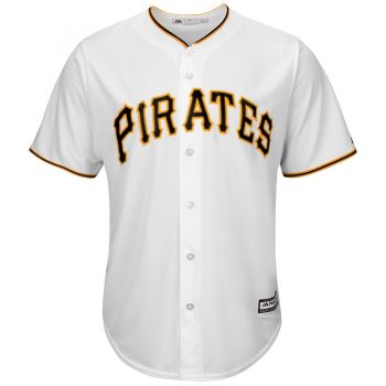 Pittsburgh Pirates Majestic Official Cool Base Jersey - White