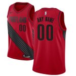 Portland Trail Blazers Nike Custom Swingman Jersey Red - Statement Edition