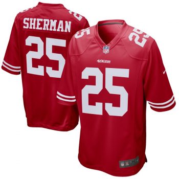 Richard Sherman San Francisco 49ers Nike Game Jersey – Scarlet