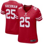 Richard Sherman San Francisco 49ers Nike Women's Game Jersey– Scarlet