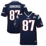 Rob Gronkowski New England Patriots Nike Youth Super Bowl LIII Bound Game Jersey – Navy