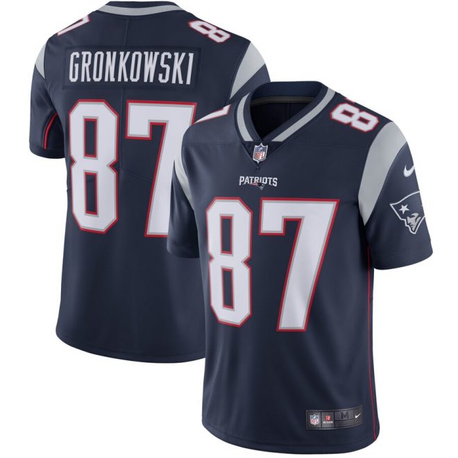 Rob Gronkowski New England Patriots Nike Youth Vapor Untouchable Limited Player Jersey - Navy