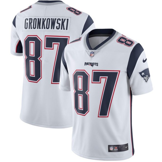 Rob Gronkowski New England Patriots Nike Youth Vapor Untouchable Limited Player Jersey - White