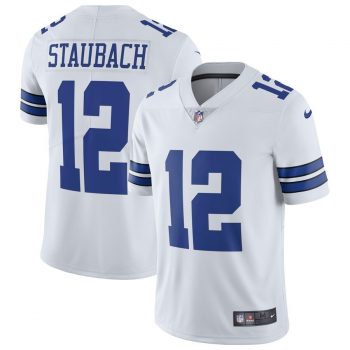 Roger Staubach Dallas Cowboys Nike Vapor Untouchable Retired Player Limited Jersey – White