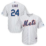 Robinson Cano New York Mets Majestic Home Cool Base Player Jersey – White/Royal