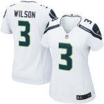 Russell Wilson Seattle Seahawks Nike Women's Game Jersey - White