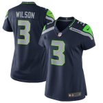 Russell Wilson Seattle Seahawks Nike Women's Limited Jersey - Navy Blue