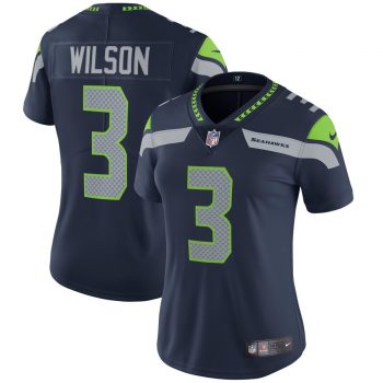 Russell Wilson Seattle Seahawks Nike Women's Vapor Untouchable Limited Player Jersey - College Navy