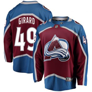 Samuel Girard Colorado Avalanche Fanatics Branded Breakaway Player Jersey – Burgundy