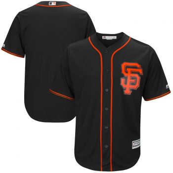 San Francisco Giants Majestic Alternate 2017 Cool Base Team Jersey - Black