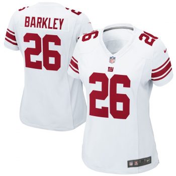 Saquon Barkley New York Giants Nike Women's Game Jersey – White