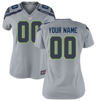 Seattle Seahawks Nike Women's Custom Game Jersey -