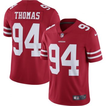 Solomon Thomas San Francisco 49ers Nike Vapor Untouchable Limited Jersey – Scarlet