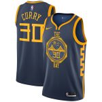 Stephen Curry Golden State Warriors Nike City Edition Swingman Jersey – Navy