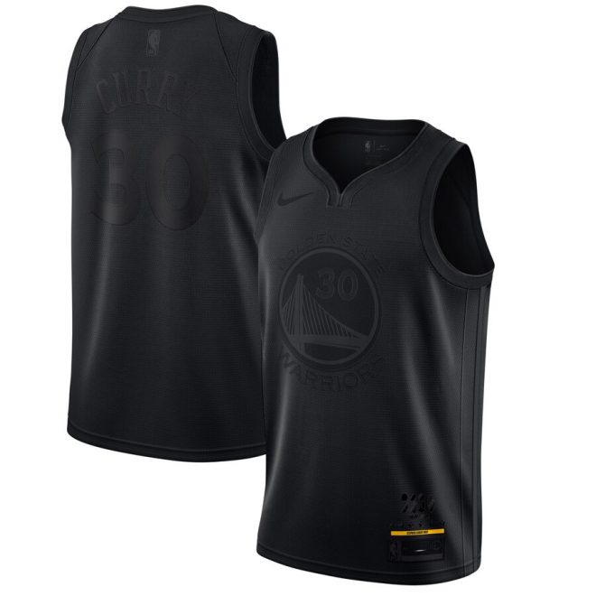 Stephen Curry Golden State Warriors Nike MVP Swingman Jersey – Black