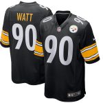 T.J. Watt Pittsburgh Steelers Nike Game Jersey - Black