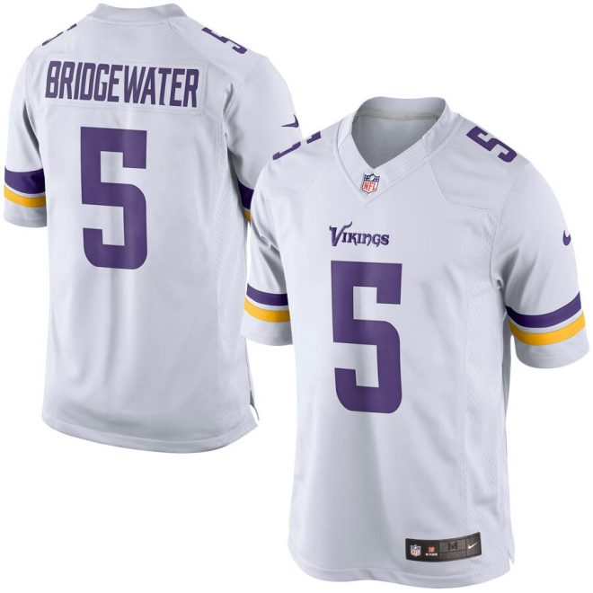 Teddy Bridgewater Minnesota Vikings Nike Limited Jersey - White