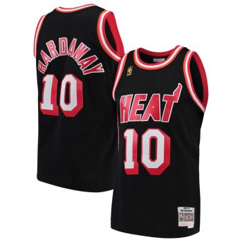 Tim Hardaway Miami Heat Mitchell & Ness 1996-97 Hardwood Classics Swingman Jersey – Black