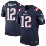 Tom Brady New England Patriots Nike Color Rush Legend Jersey - Navy