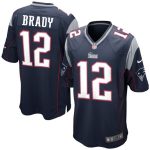 Tom Brady New England Patriots Nike Game Jersey - Navy Blue