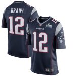 Tom Brady New England Patriots Nike Super Bowl LIII Bound Game Jersey – Navy
