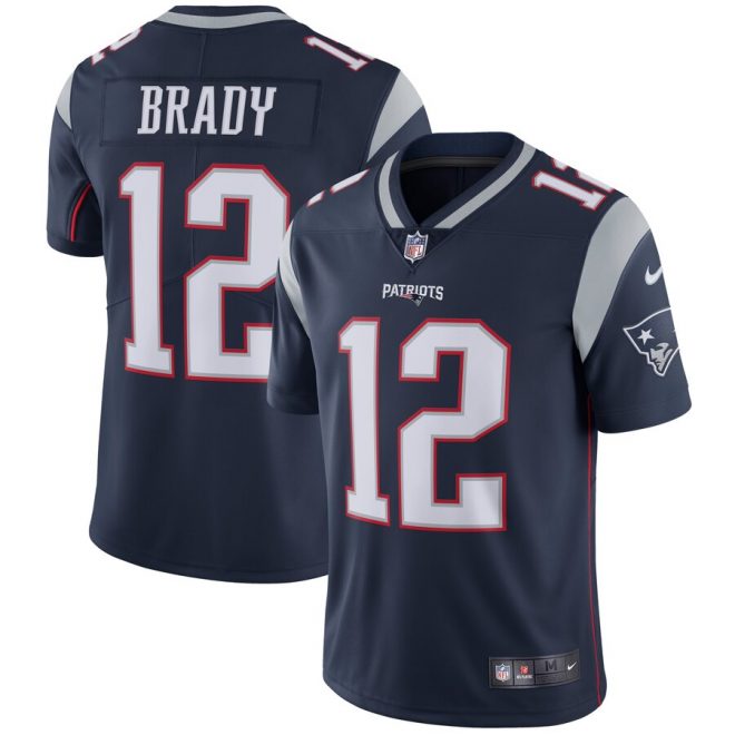 Tom Brady New England Patriots Nike Vapor Untouchable Limited Player Jersey - Navy