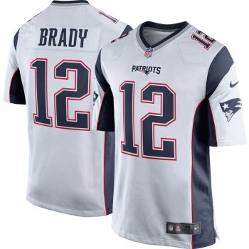 Tom Brady New England Patriots Nike Youth Game Jersey - White