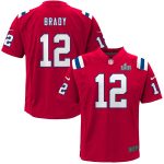 Tom Brady New England Patriots Nike Youth Super Bowl LIII Bound Game Jersey – Red