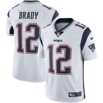 Tom Brady New England Patriots Nike Youth Vapor Untouchable Limited Player Jersey - White