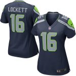 Tyler Lockett Seattle Seahawks Nike Women's Game Jersey - College Navy