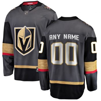 Vegas Golden Knights Fanatics Branded Home Breakaway Custom Jersey - Black