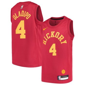 Victor Oladipo Indiana Pacers Nike Youth Hardwood Classics Swingman Jersey – Red