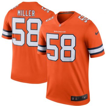 Von Miller Denver Broncos Nike Color Rush Legend Jersey - Orange