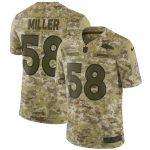 Von Miller Denver Broncos Nike Salute to Service Limited Jersey – Camo