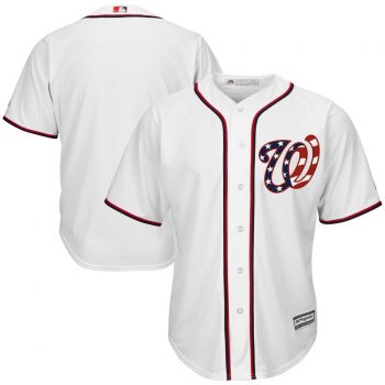 Washington Nationals Majestic 2017 Cool Base Team Jersey - White