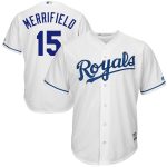 Whit Merrifield Kansas City Royals Majestic Home Cool Base Player Jersey – White