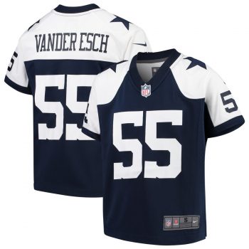 Leighton Vander Esch Dallas Cowboys Nike Youth Alternate Game Jersey – Navy/White