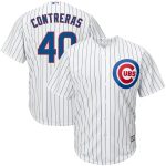 Willson Contreras Chicago Cubs Majestic Official Cool Base Player Jersey - White