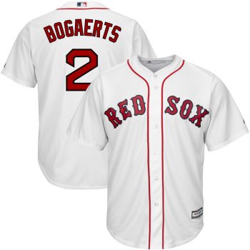 Xander Bogaerts Boston Red Sox Majestic Cool Base Player Jersey - White