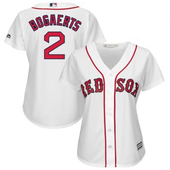 Xander Bogaerts Boston Red Sox Majestic Women's Home Cool Base Player Jersey - White
